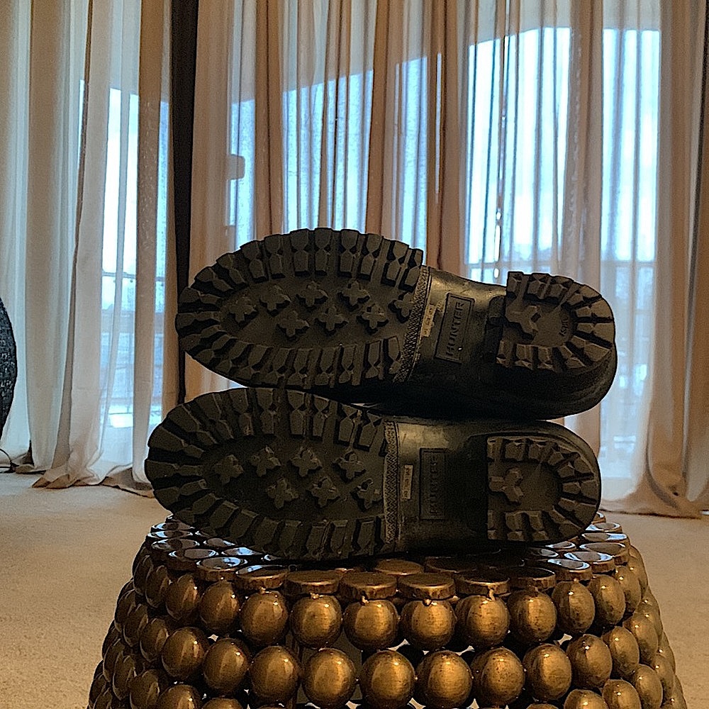 Hunter Fringe Boots in Black Size: US 7F - Rare - Picture 6 of 7